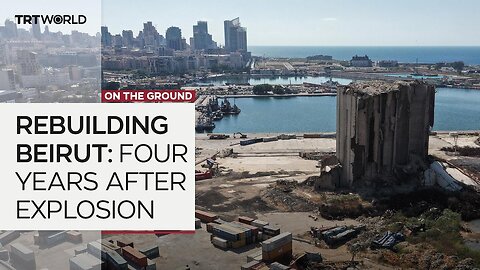 How much restoration has been done four years after the Beirut port explosion? | NE