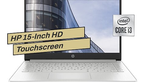HP 15-Inch HD Touchscreen Laptop, 10th Gen Intel Core i3-1005G1, 4 GB SDRAM, 128 GB Solid-State...