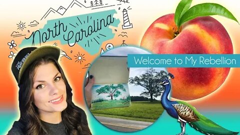 Taking My Artwork on the Road - Episode 5 - Peach Orchard