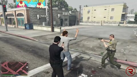 A Day in A life of an LSPD Officer in GTA 5