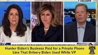 Hunter Biden’s Business Paid for a Private Phone Line That Bribery Biden Used While VP