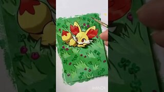 Pintando carta pokemon PT: 19