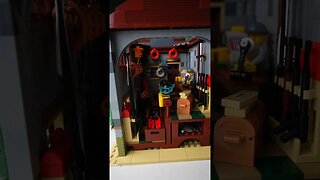 This LEGO Fishing Bait Shop Is EPIC!! #lego #legoideas #fish #shorts