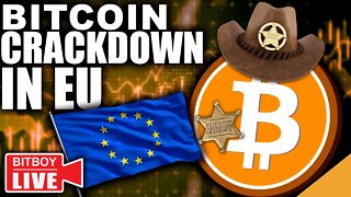 FED Clueless To INFLATION!! (MAJOR BITCOIN Crackdown In EU)