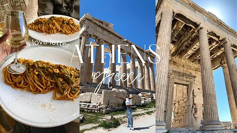 The Best City in Greece?| Athens TRAVEL VLOG 2023