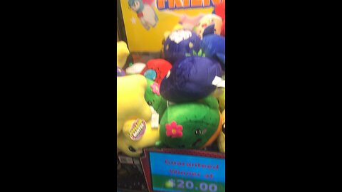 Let’s try my luck on this Claw Machine