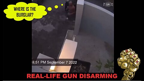 Burglar disarming a gun from home owner | RVFK self-protection