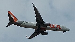 Boeing 737-800 PR-GYD coming from São Paulo(Congonhas) to Fortaleza