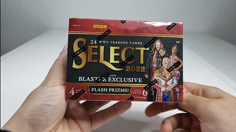 Opening a complete WWE 2022 Panini Select Blaster Box!