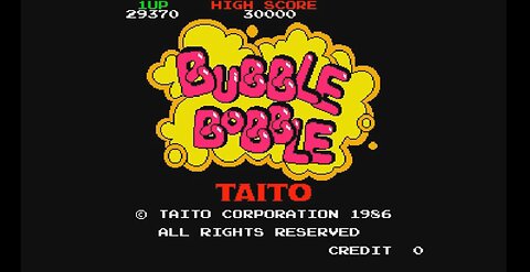 Episode 9 : BUBBLE BOBBLE (1986) Taito
