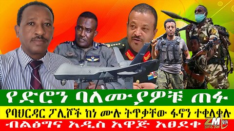 የድሮን ባለሙያዎቹ ጠፉ፣የባህርዳር ፖሊሾች ከነ ሙሉ ትጥቃቸው ፋኖን ተቀላቀሉ፣የመኖሪያ ቤት ኪራይ ብልፅግና አዲስ አዋጅ አፀደቀ፣ዘውዱ ሾው 02/04/24