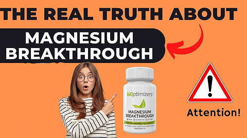 Magnesium Breakthrough Review: Negative Side Effects or Real Benefits?