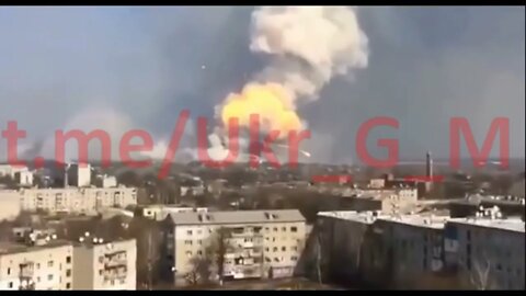 Russian Missile Strike On Military Facility In Kharkov!