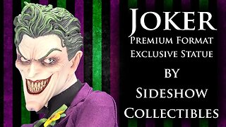 Joker Premium Format Exclusive statue by Sideshow Collectibles