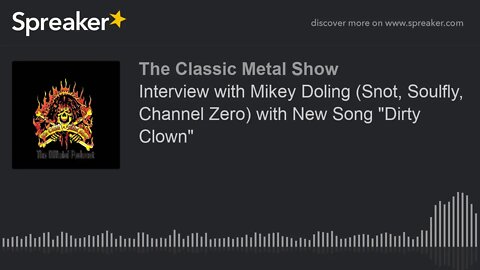 Interview with Mikey Doling (Snot, Soulfly, Channel Zero) with New Song "Dirty Clown"