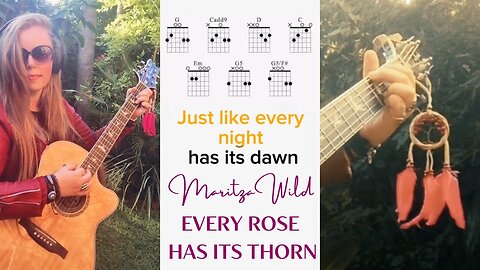 Every Rose Has Its Thorn Guitar Cover (Chords & Lyrics) Performed by Maritza Wild