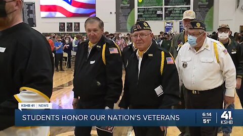 Thousands across generations pay tribute to U.S. veterans