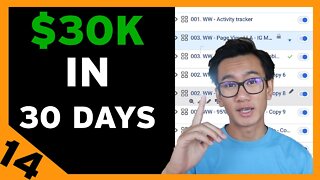 $30k in 30 Days - Ep14 - Killing Losing Adsets, Upsell Optimization, Revenue & Expense Accounting