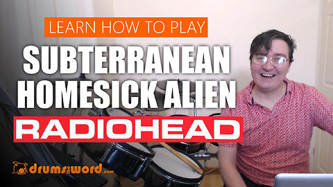 ★ Subterranean Homesick Alien (Radiohead) ★ Drum Lesson PREVIEW | How To Play Song (Phil Selway)