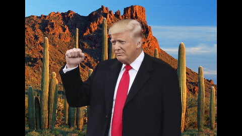 President Donald Trump Speaks In Mesa, Arizona