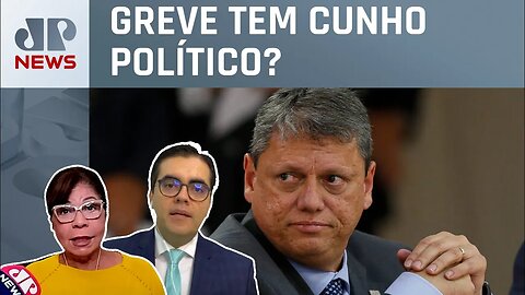 Tarcísio diz que vai continuar estudando privatizações; Dora Kramer e Cristiano Vilela comentam