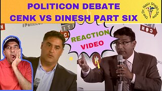 REACTION VIDEO: Debate Between Dinesh D'Souza & Cenk Uygur of The Young Turks @ Politicon Part SIX