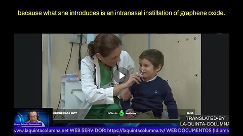 INTRANASAL FLU vaccine. GRAPHENE Straight To The NEURONS. - 10-9-22