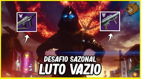 DESTINY 2 │ LUTO VAZIO APRENDA A FAZER DESAFIO SAZONAL