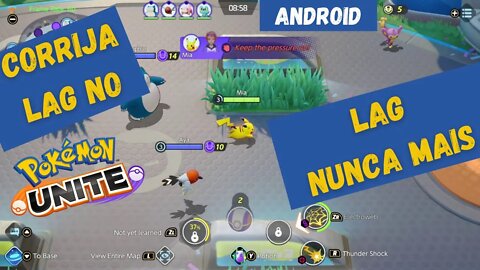 COMO ARRUMAR LAG NO POKÉMON UNITE ANDROID