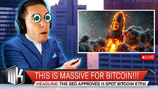 Bitcoin ETF Approved, Inflation Report & Live Trading || The MK Show