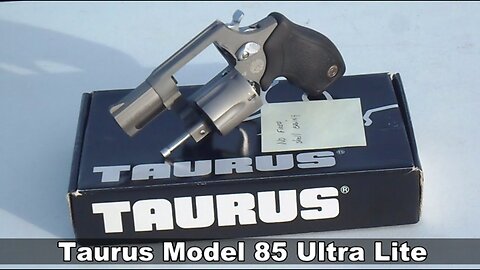 Taurus Model 85 Ultra Lite Snub Nose Revolver Review (HD)