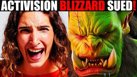 Activision Blizzard LAWSUIT Alleges HORRIFIC Mistreatment Of WOMEN! TOXIC MEN TO BLAME! #Shorts