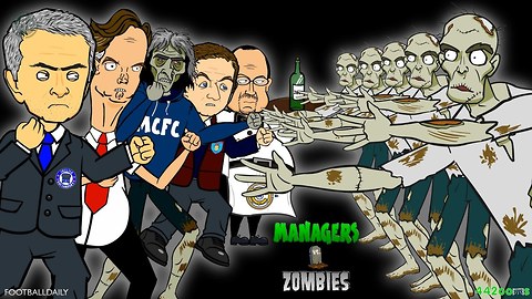 Football Managers vs Zombies! feat. Mourinho, van Gaal & Benitez.