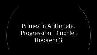 Analytic number theory: the L function for the non-principle character at s=1 is nonzero