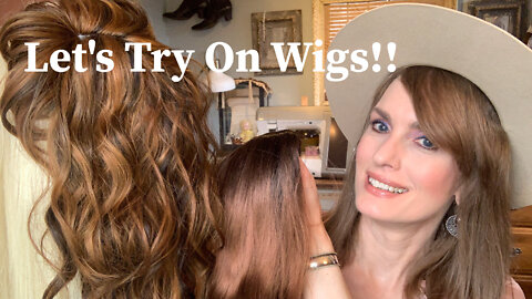 Trying On Wigs My Thoughts and Mistakes