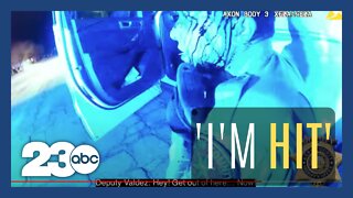 Body cam footage of Kern County deputy wounded in shooting