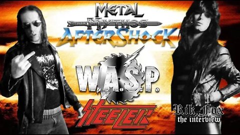 Metal Mythos AFTERSHOCK - Interview with Rik Fox (of W.A.S.P. & STEELER)