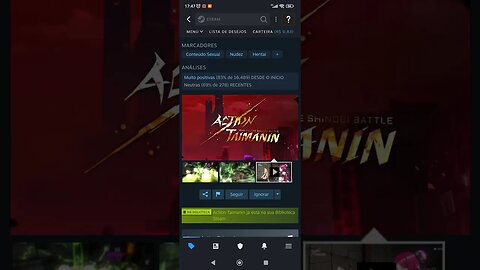 Action Taimanin, Grátis na Steam