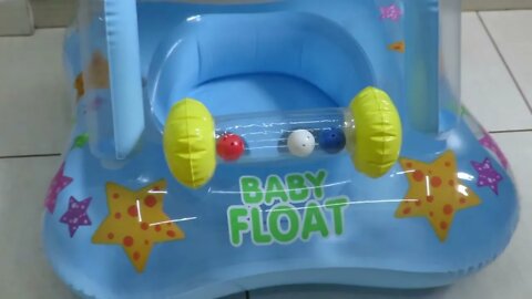 Boia Para Bebês Fralda Com Cobertura Baby Float Intex Kiddie