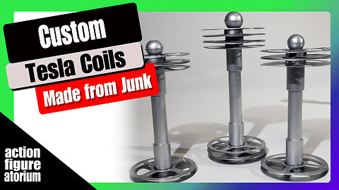 Design Build Paint | Making Tesla Coils out of Junk | Beyond Upcycling