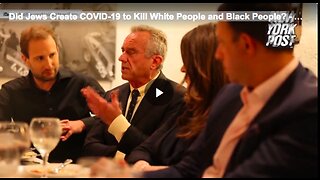 Did Jews Create COVID-19 to Kill White People and Black People?