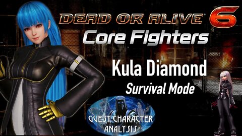 DEAD OR ALIVE 6 / デッドオアアライブ6 - KULA DIAMOND Survival Mode [Xbox One]
