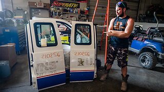 I FOUND THE CLEANEST EXT CAB DOORS IN THE COUNTRY FOR THE 7.3L