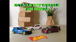 Hot Wheels Honda Series diecast details