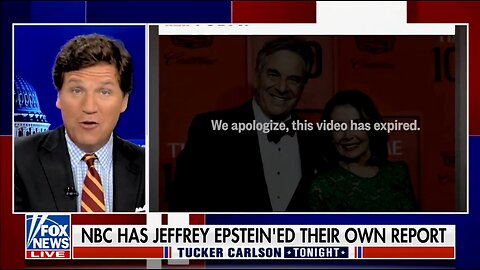 NBC Jeffrey Epstein'ed Their Own Paul Pelosi Report: Tucker