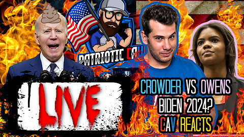 Candace Owens BLACKMAILS Crowder?! | Tucker BLINDSIDED? | Biden 2024 lmao | Who is RAY EPPS?