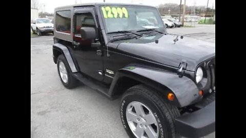 2007 JEEP WRANGLER SAHARA 4X4