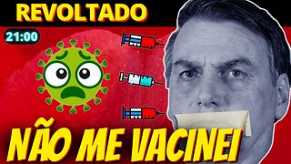 Bolsonaro nega ter sido vacinado contra covid: "Nem estava em São Paulo"