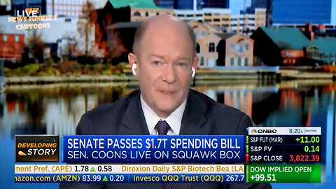 Democrat Sen. Coons admits he doesn't know what's in the $1.7 trillion omnibus bill.