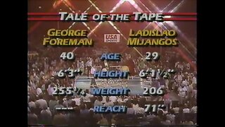 1988-08-25 George Foreman vs Ladislao Mijangos